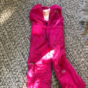 North face bib snow pants